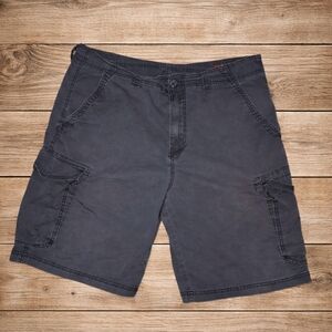 UNIONBAY Men's Gray Cargo Shorts